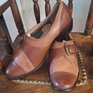 Fossil Brown Leather Women's Shoes